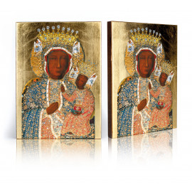 Icon of Our Lady of Częstochowa in the Klementin crown
