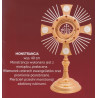 Gold plated monstrance height 40 cm (5) - Image 2