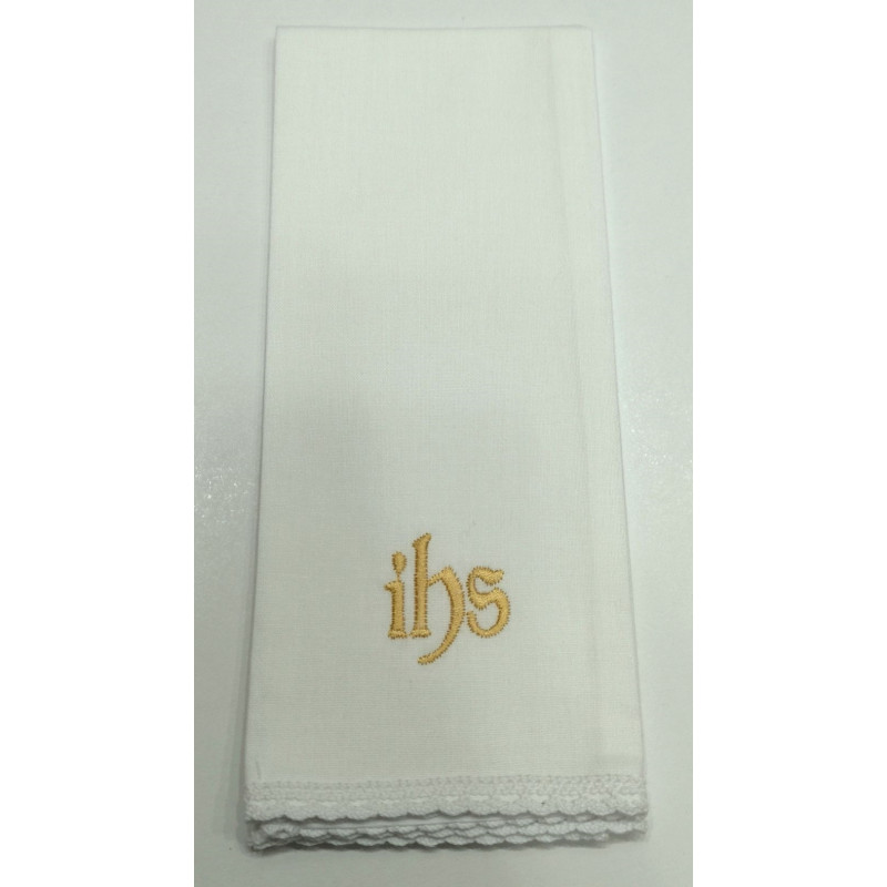 Purificator IHS gold gothic - Best Catholic Shop