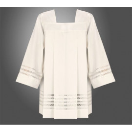 Surplice with hemstitch - hand made (d11)