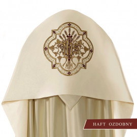 IHS embroidered liturgical veil (16)