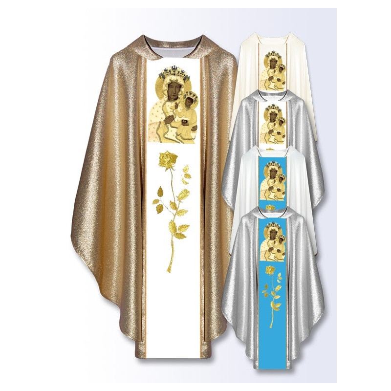 Marian chasuble Our Lady of Czestochowa (501) - Best Catholic Shop