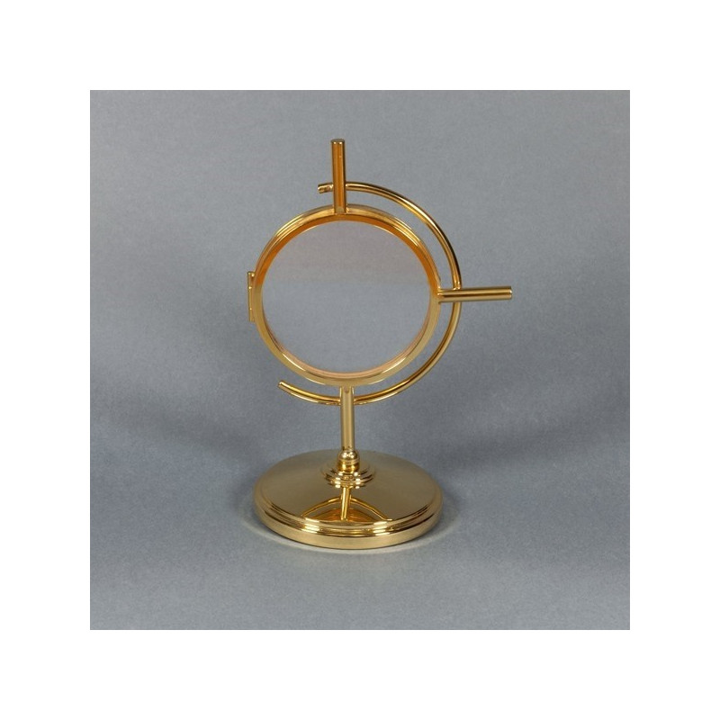 Monstrance gilded - 17 cm (2) - Best Catholic Shop