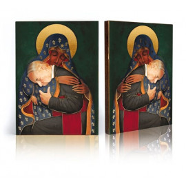 Icon of the Mother of God and Cardinal Wyszyński