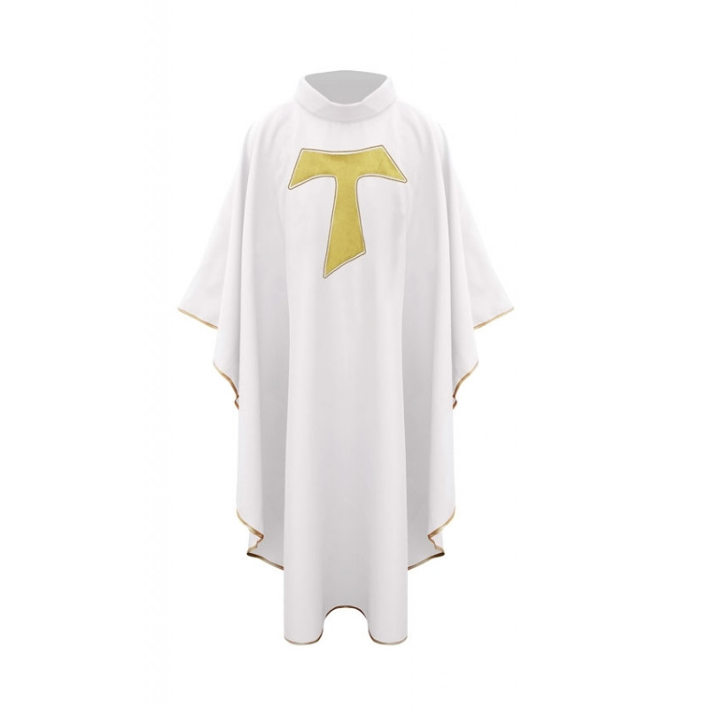 Franciscan chasuble with the cross TAU - Best Catholic Shop