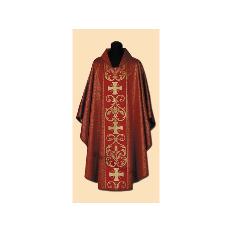 Embroidered chasuble (50A) - Best Catholic Shop