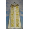 Embroidered cope - IHS ecru - rosette (1) - Image 1