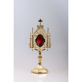 Gilded reliquary 35 cm (13)