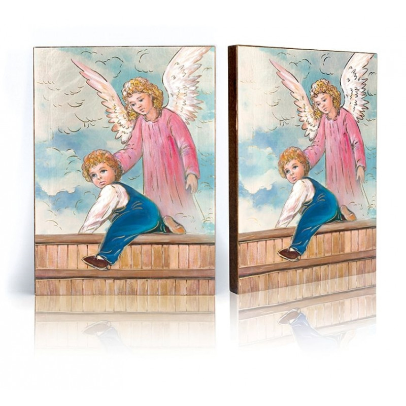 Guardian Angel icon - fence (37) - Best Catholic Shop