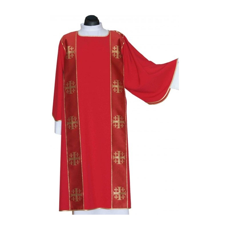 Dalmatics Jerusalem Crosses - Best Catholic Shop