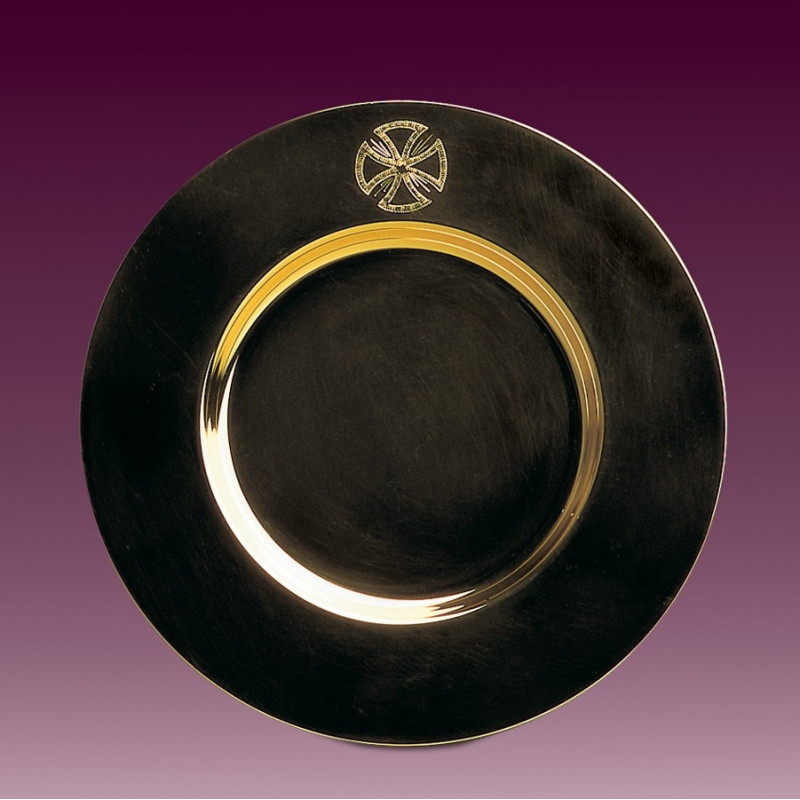 Paten with a cross - Best Catholic Shop
