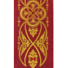 Pink chasuble with rosette - velvet belt (8) - Image 2