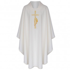 Chasuble cross + ears (liturgical colors)