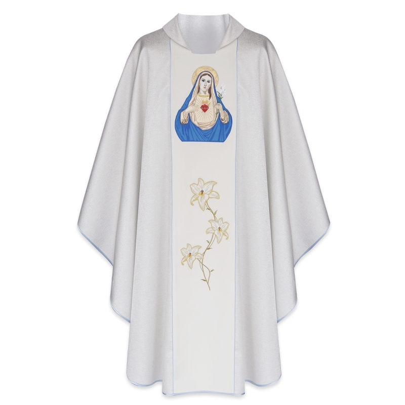 Chasuble - Heart of Mary - Best Catholic Shop