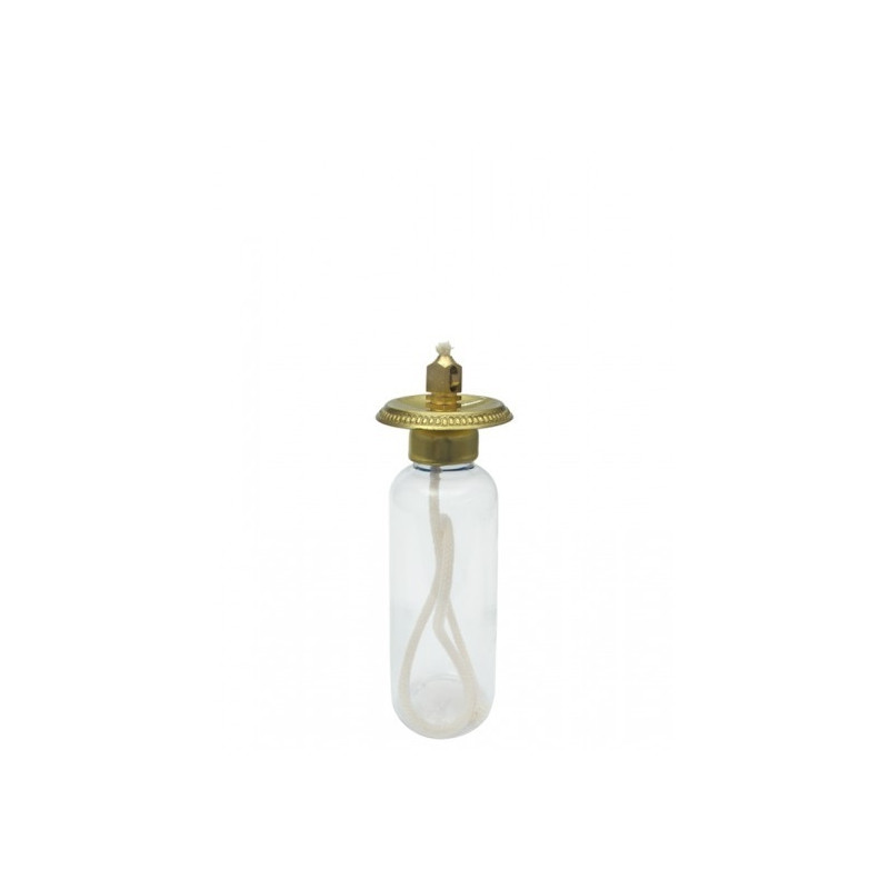 Sanctuary Lamp Oil Insert with Adjustable Burner — Brass — sanctuary lamp for the tabernacle