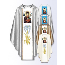 Marian chasuble of Our Lady of Perpetual Help (504)