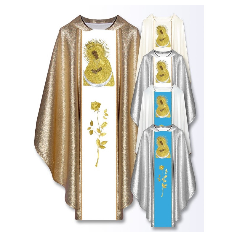 Marian chasuble of Our Lady of the Ostra Brama (514) - Best Catholic Shop