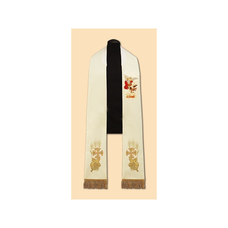 Embroidered stole - Michael the Archangel (41) - Best Catholic Shop