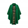 Gothic chasuble IHS jacquard - liturgical colors (16) - Image 1