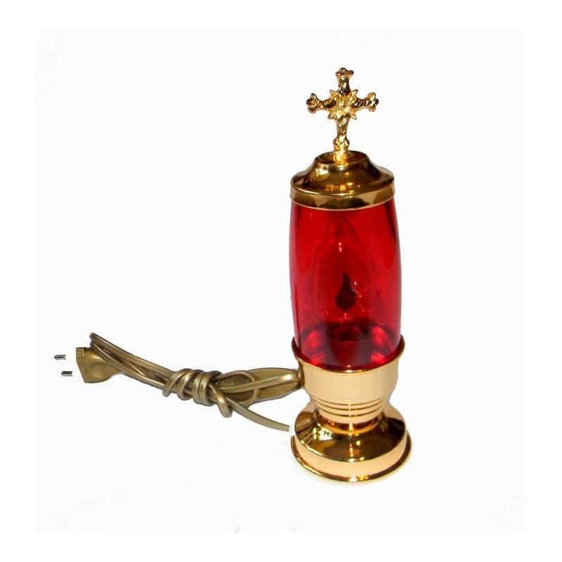 Sanctuary Lamp - electric, standing - 12 cm. - Best Catholic Shop