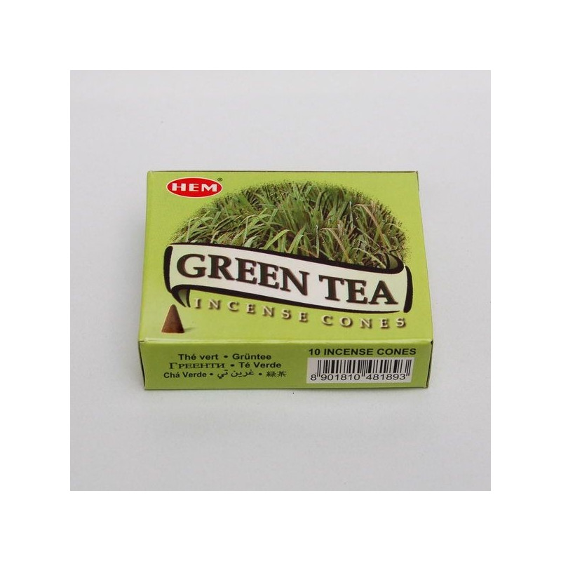 Incense cone - Green Tea (10 cones) - Best Catholic Shop