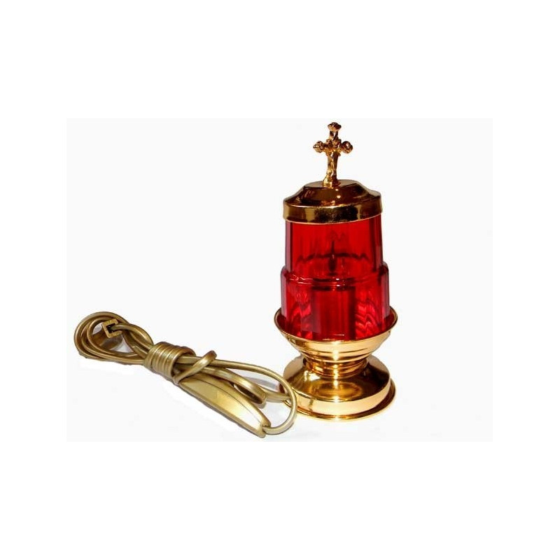 Sanctuary Lamp - electric, standing - 17 cm. - Best Catholic Shop