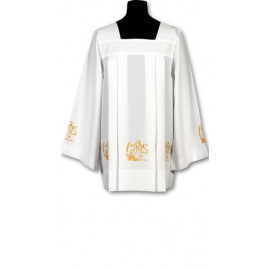 Embroidered georgette surplice (5)