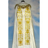 Embroidered cope - IHS white - rosette (1) - Image 1