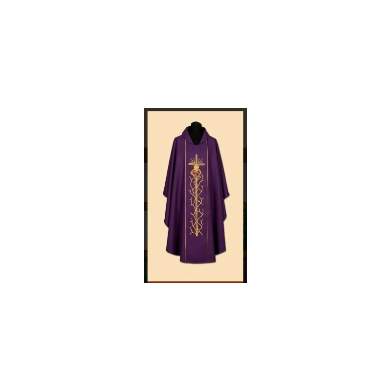 Richly embroidered chasuble (1A) - Best Catholic Shop