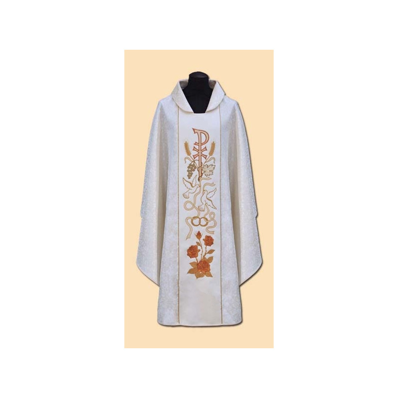 Wedding chasuble - richly embroidered (93A) - Best Catholic Shop