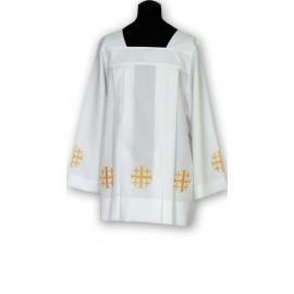 Embroidered georgette surplice (11)