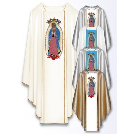Marian chasuble with the MB from Guadalupe (516)