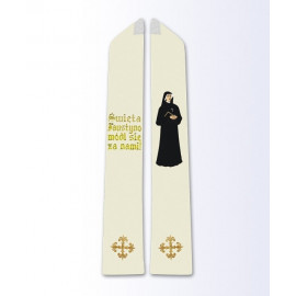 Stole with the image of St. Faustina
