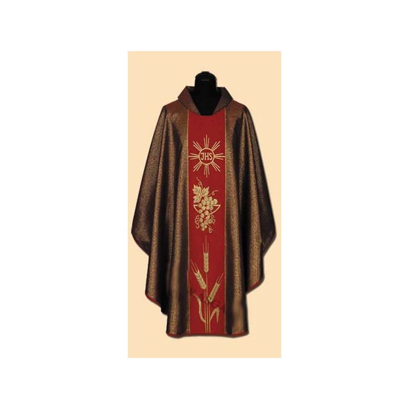 Embroidered chasuble (49A) - Best Catholic Shop
