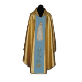 Embroidered chasuble MB Fatima