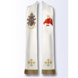 Stole with the image of Saint John Paul II (B)