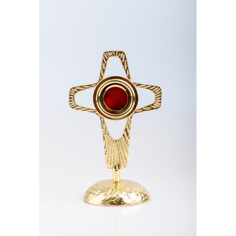 Gilded reliquary - 20 cm (24) - Best Catholic Shop