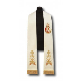 Priest's stole - the heart of Jesus