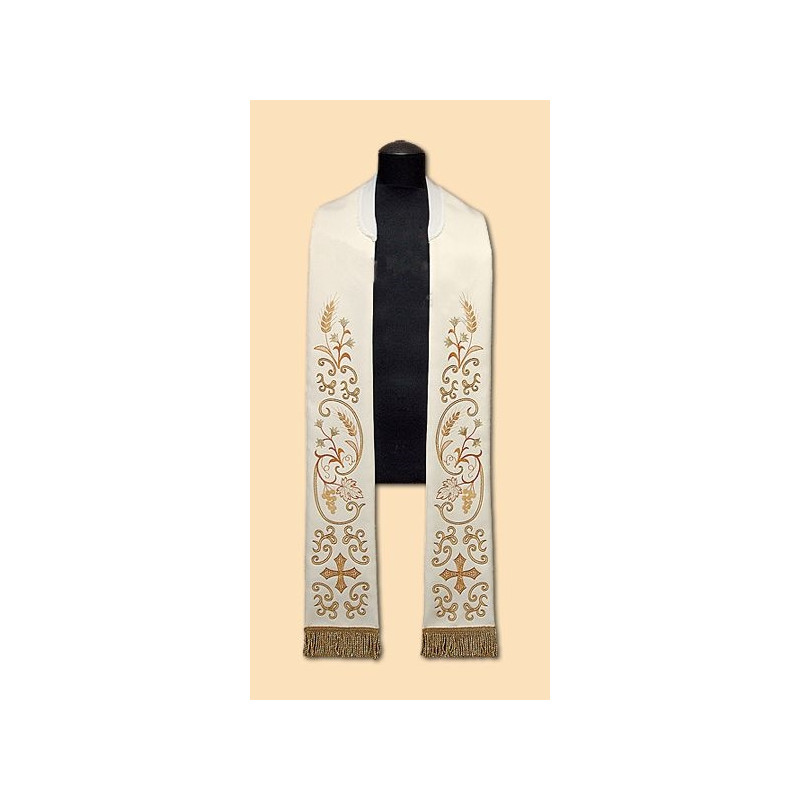 Eucharistic embroidered stole (34) - Best Catholic Shop