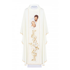 Embroidered chasuble - Christmas