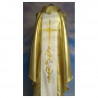 Wedding chasuble - gold color - Image 2