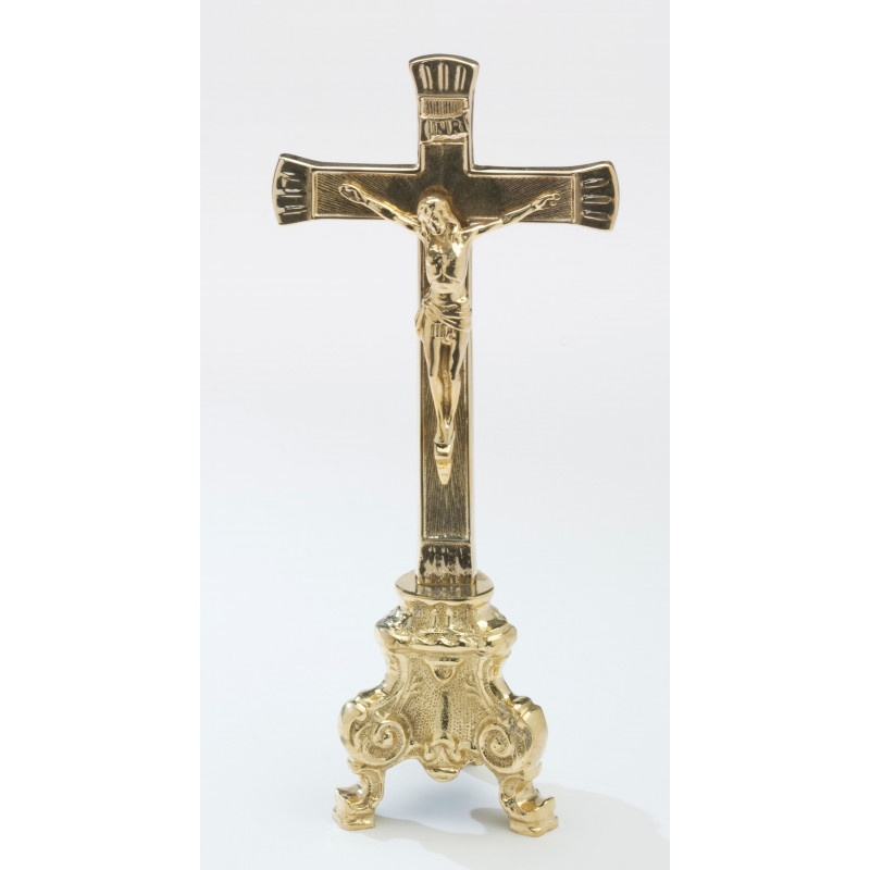 Altar cross + 2 candlesticks - Best Catholic Shop