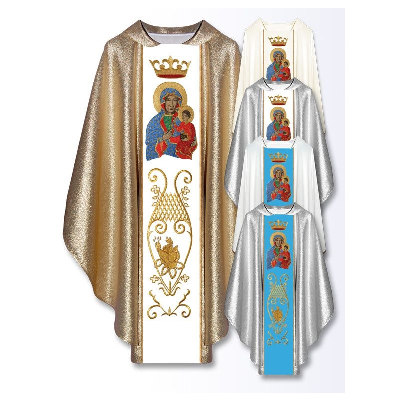 Embroidered chasuble - MB Częstochowska (31) - Best Catholic Shop