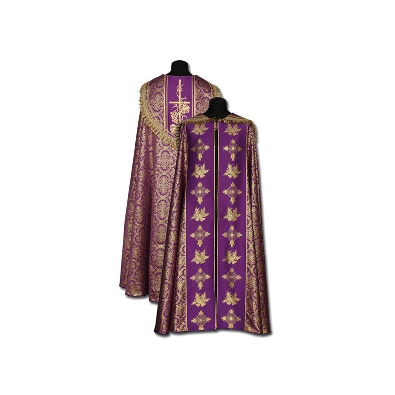 Purple-gold cope - Best Catholic Shop