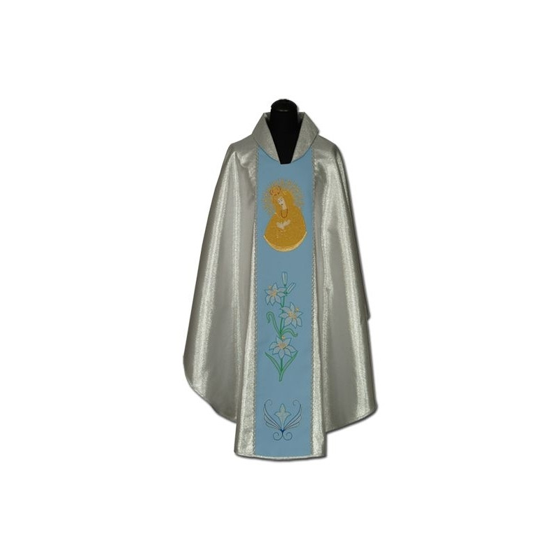 Embroidered chasuble MB Ostrobramska - Best Catholic Shop