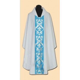 Marian embroidered chasuble (18A)