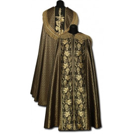 Gold cope with the addition of black