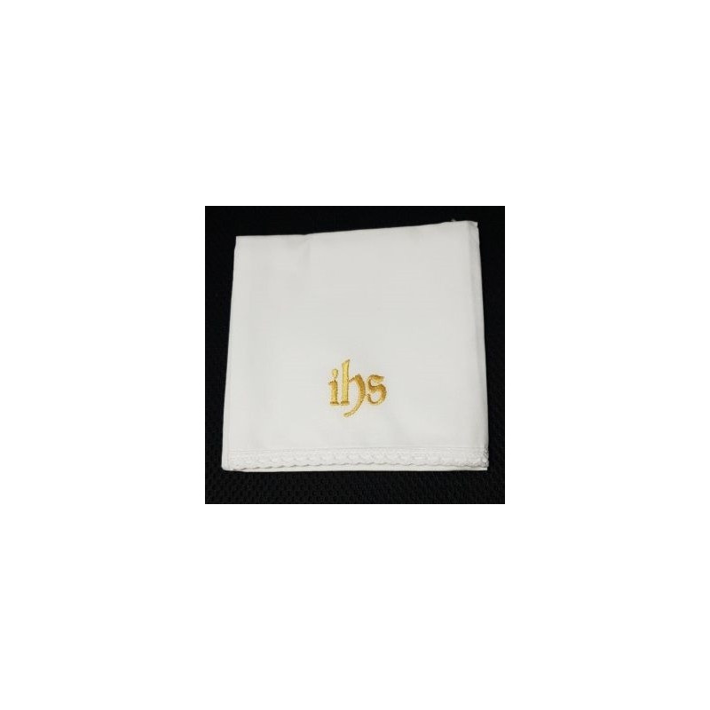 Corporal with gold IHS - 100 % cotton - Best Catholic Shop