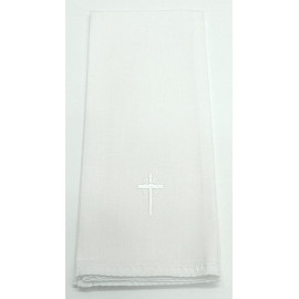 Purificator white cross - 100% cotton
