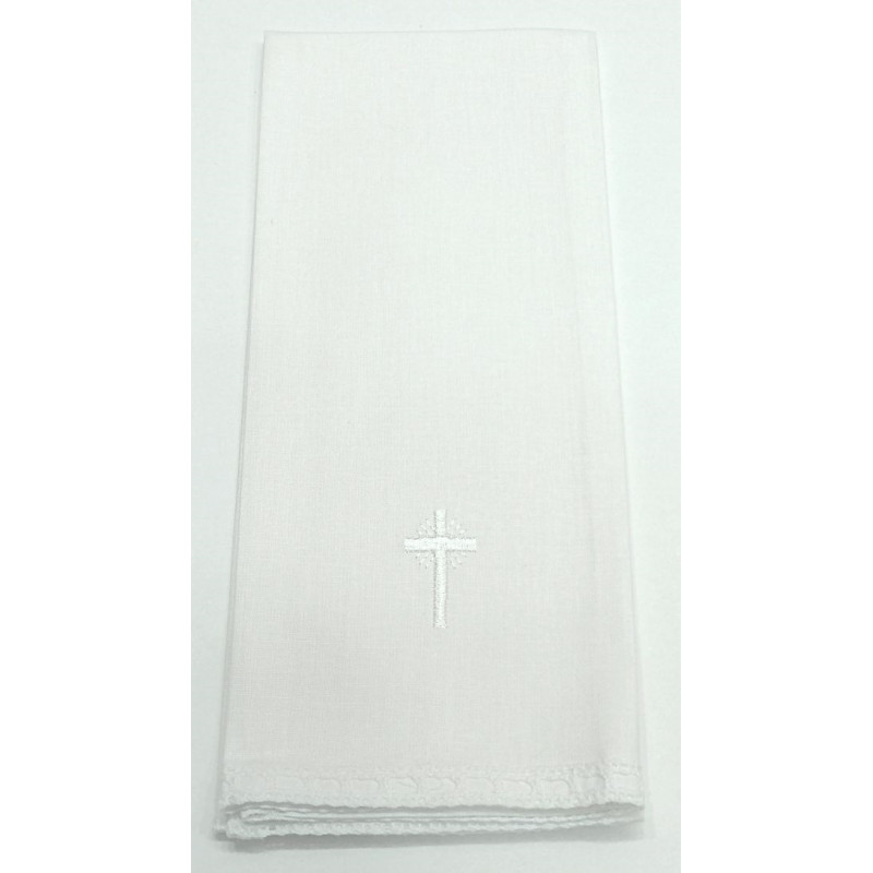 Purificator white cross - 100% cotton - Best Catholic Shop